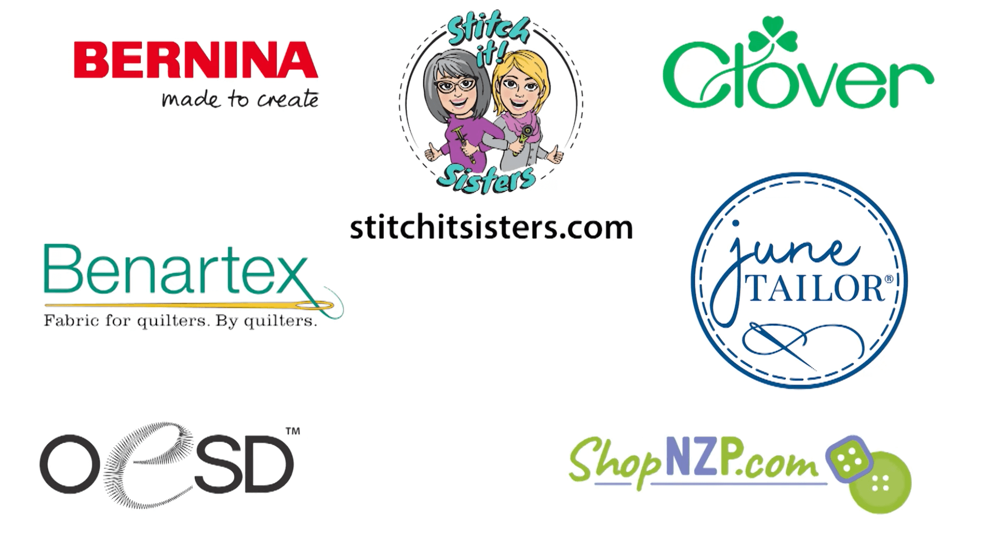 Stitch it Sisters Season 3 Sponsors