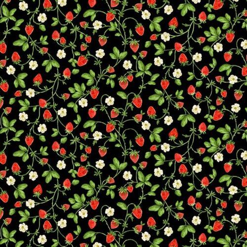 Strawberry Fields Forever Fabric Available at Nancy Zieman Productions at ShopNZP.com
