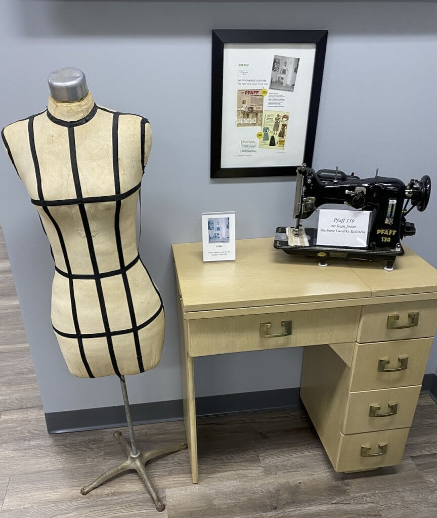 Nancy Zieman History Exhibit at The Nancy Zieman Sewing Studio in Beaver Dam Wisconsin