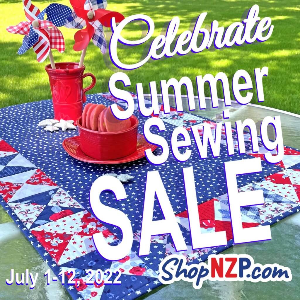 Celebrate Summer Sewing at Nancy Zieman Productions and ShopNZP.com