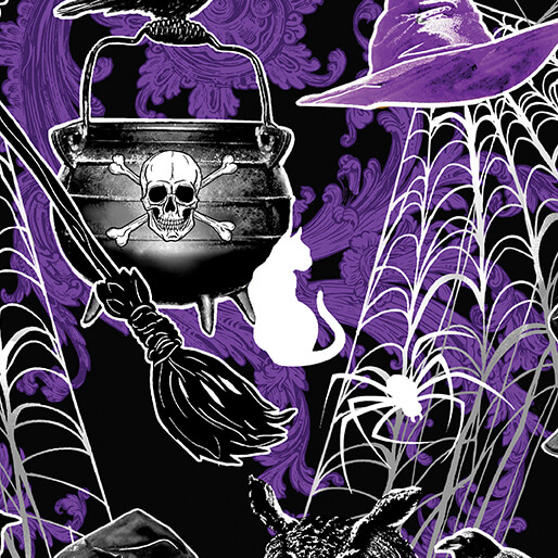 NEW!  Halloween Spirit fabrics are now available from Nancy Zieman Productions on ShopNZP.com