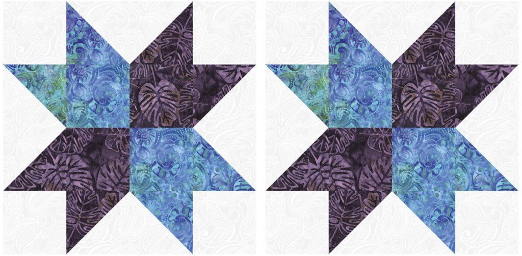 September 2022 NZP Block of the Month: 4-Patch Sawtooth Quilt Block