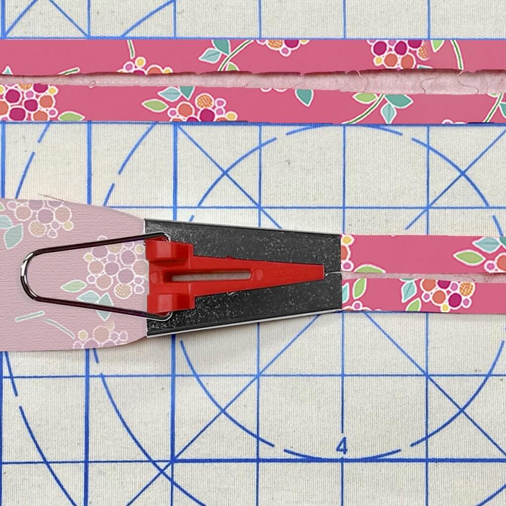 Clover's Three-Fourth Inch Bias Tape Maker Sewing Tool at Nancy Zieman Productions at ShopNZP.com