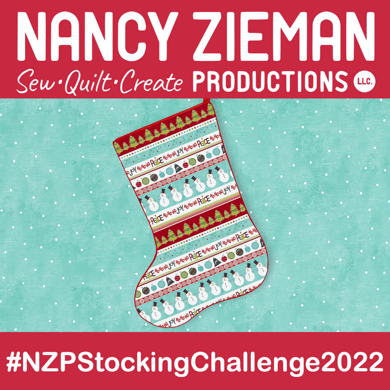 2022 NZP Christmas Stocking Sewing Challenge 