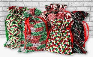 Sweet Holidays Sew-In-A-Cinch Gift Bags Sewing Tutorial at The Nancy Zieman Productions Blog