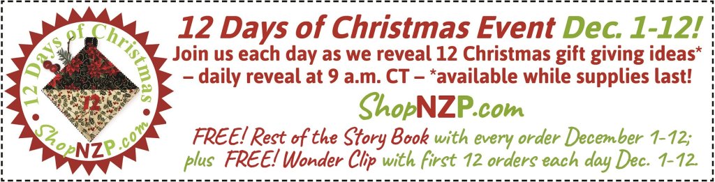 ShopNZP.com 12 Days of Christmas Sale Dec. 1-12, 2022 blog