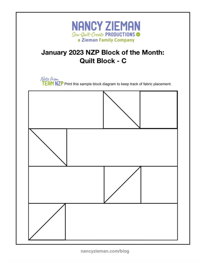 January 2023 NZP Block of the Month