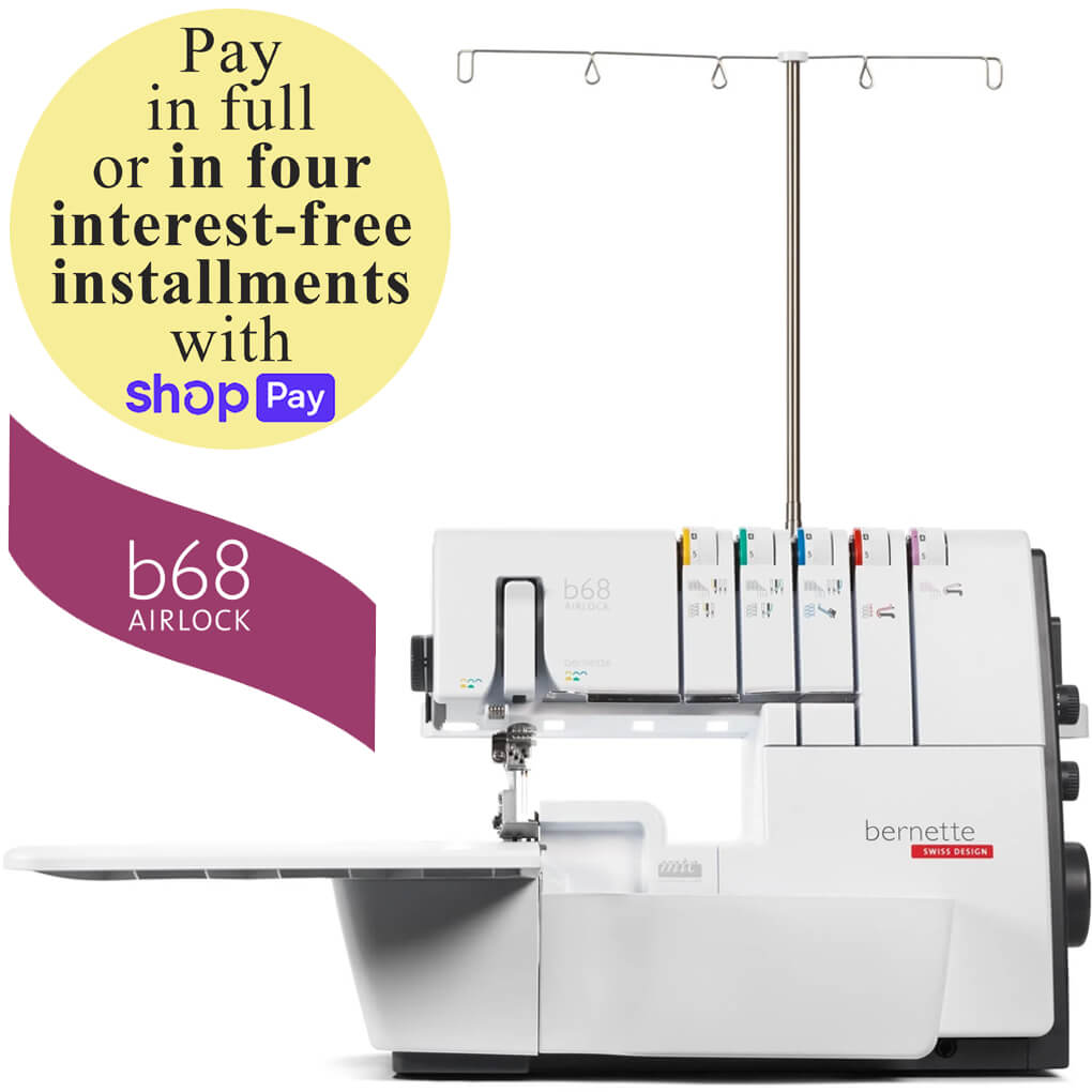 Bernette b68 Self Threading Overlocker and Coverstitch Machine - Shepparton  Sewing Centre