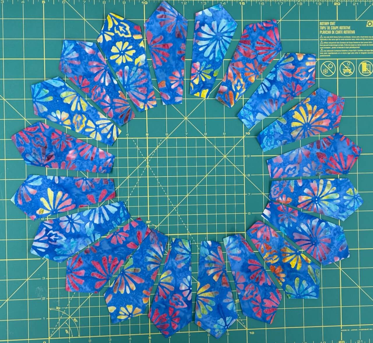 Nancy Zieman The Blog - NEW! Dresden Summer Flower Trio - Table Mat Sewing  Tutorial