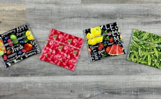 Farmers Market Fabrics & Mesh Tote at The Nancy Zieman Productions Blog
