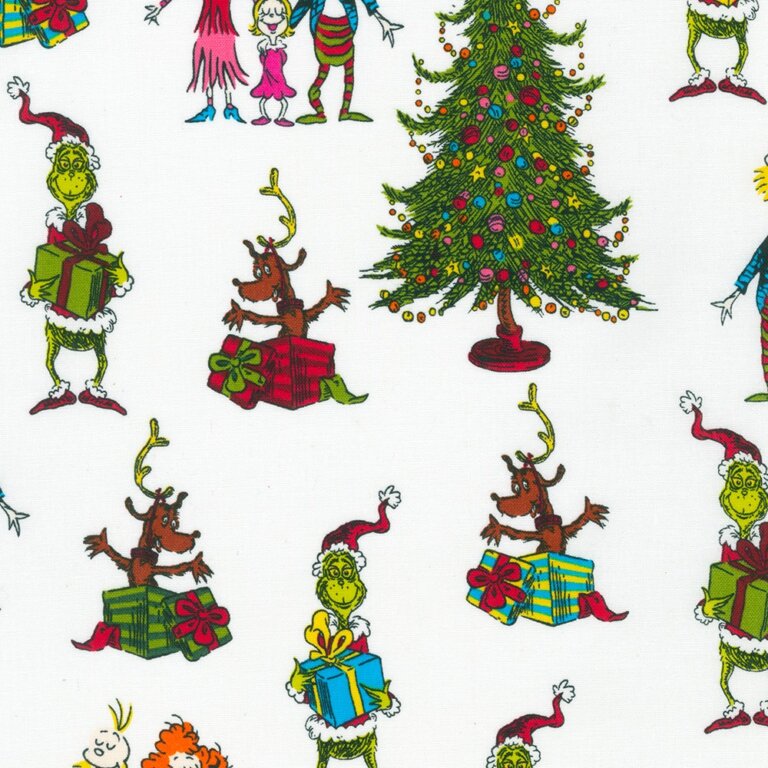 Nancy Zieman The Blog NEW! How The Grinch Stole Christmas Fabrics
