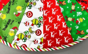 Merry Grinchmas Grinch Christmas Tree Skirt at The Nancy Zieman Productions Blog