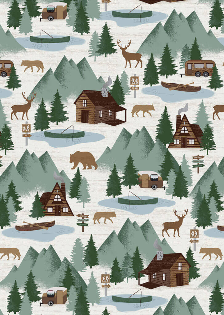 Nancy Zieman The Blog - NEW! Moose Creek Lodge Fabric Collection by Kanvas  Studio for Benartex Now Available at ShopNZP.com