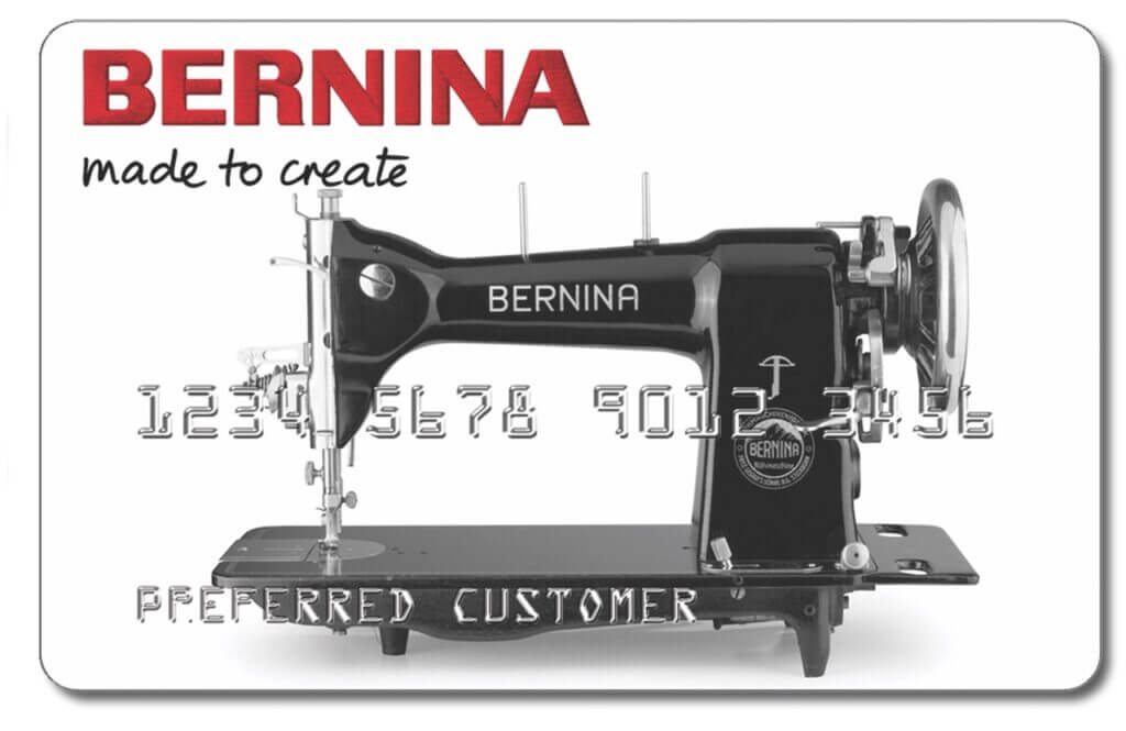 Bernina Credit Card