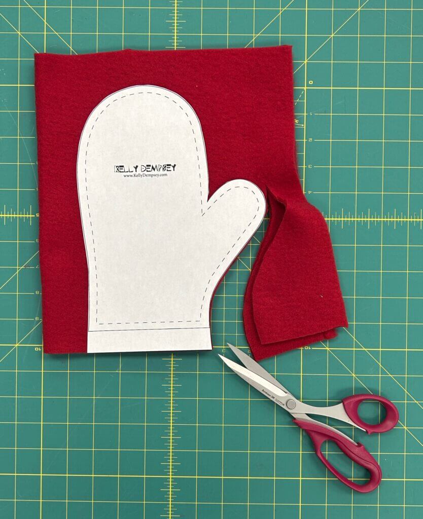 Sew mittens to give Tuesday and NEW!  Fleece fabrics available from Nancy Zieman Productions on ShopNZP.com 