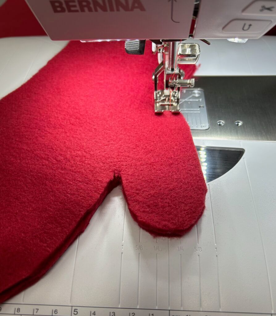 Sew mittens to give Tuesday and NEW!  Fleece fabrics