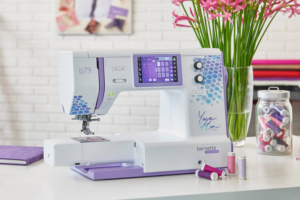 Meet the NEW! bernette Special Edition b79 Yaya Hahn Sewing Machine at Nancy Zieman Productions at ShopNZP.com