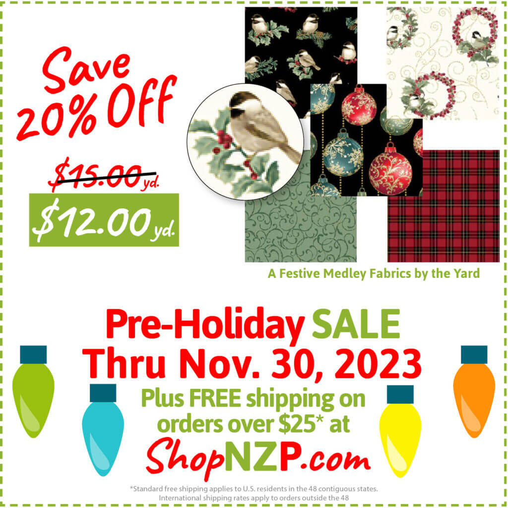 Nancy Zieman The Blog - NEW! Fall Barn Quilts Fabrics and Semi Annual Stock  Up and Clearance Sale at ShopNZP.com