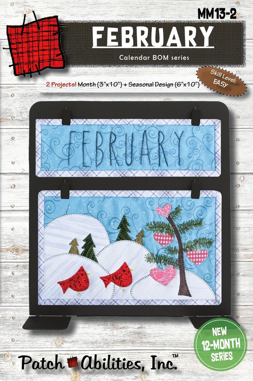 NEW!  Patch Abilities Appliqued Wall Hanging Patterns and Hardware at ShopNZP.com!
