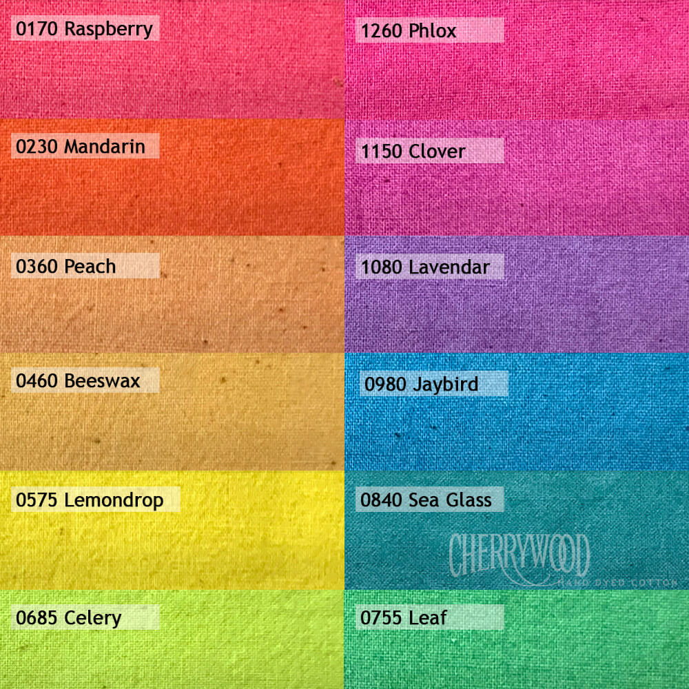 NEW! Cherrywood Hand-Dyed Fabrics Now Available at Nancy Zieman Productions at ShopNZP.com
