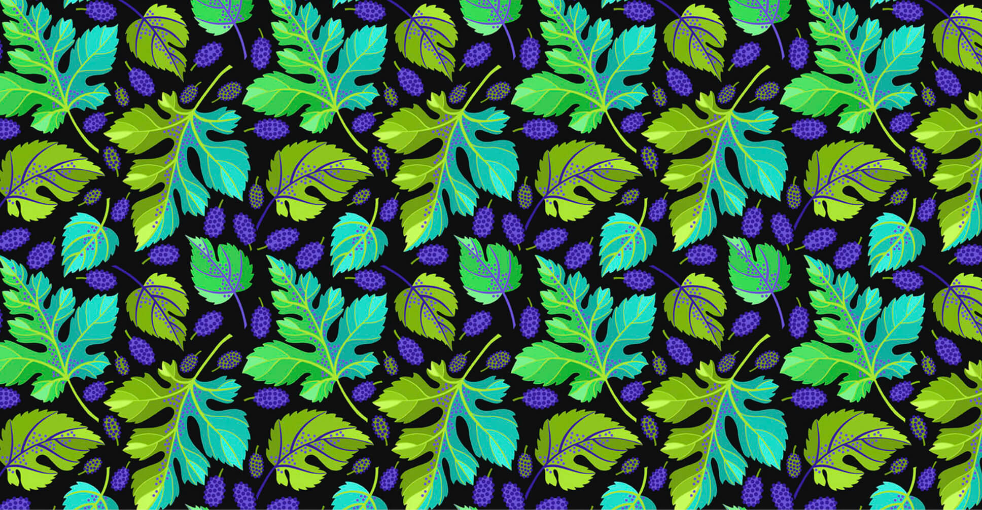 NEW!  A New Leaf Fabrics by Jane Sassaman for Free Spirit Fabrics