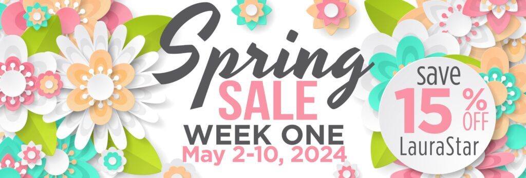 Check out our full offerings of NEW! LauraStar Accessories and Steamers at Nancy Zieman Productions. Save 15% Off May 2-10, 2024 at ShopNZP.com! Check out our full offerings of NEW! LauraStar Accessories and Steamers at Nancy Zieman Productions. Save 15% Off May 2-10, 2024 at ShopNZP.com!