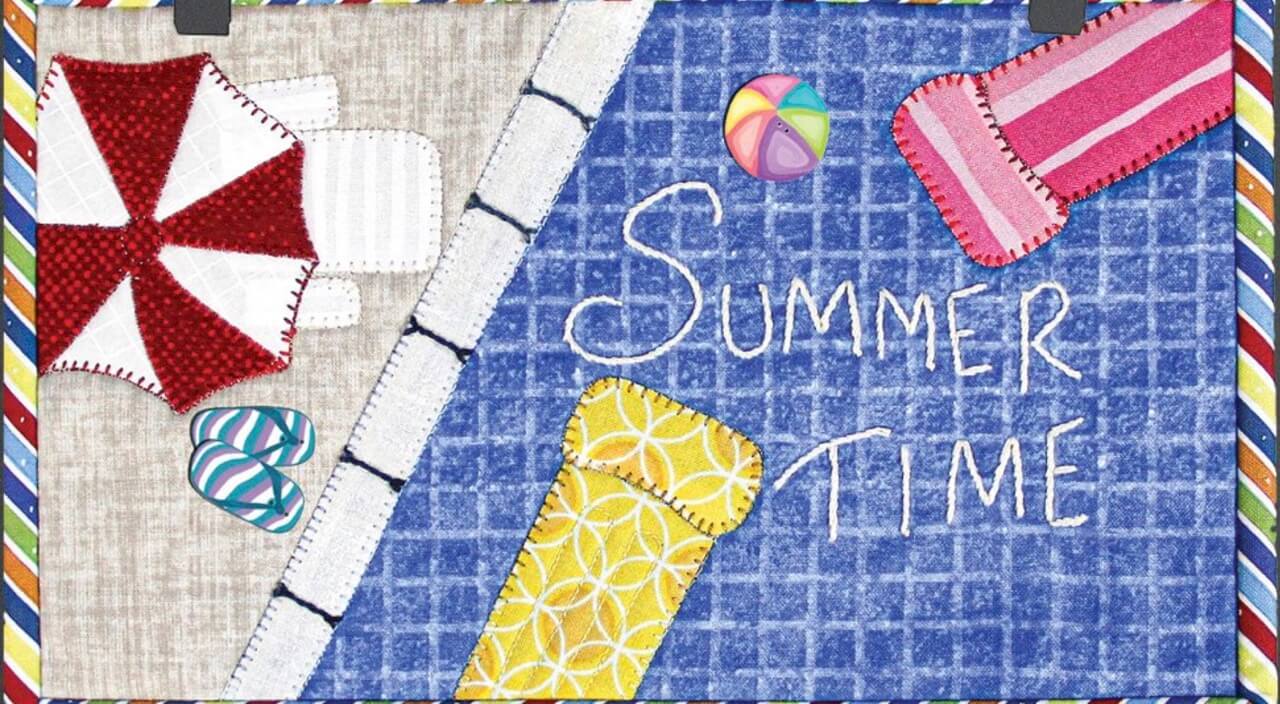 NEW! Patch Abilities Appliqué Wall Hanging Quilt Patterns & Hardware - July