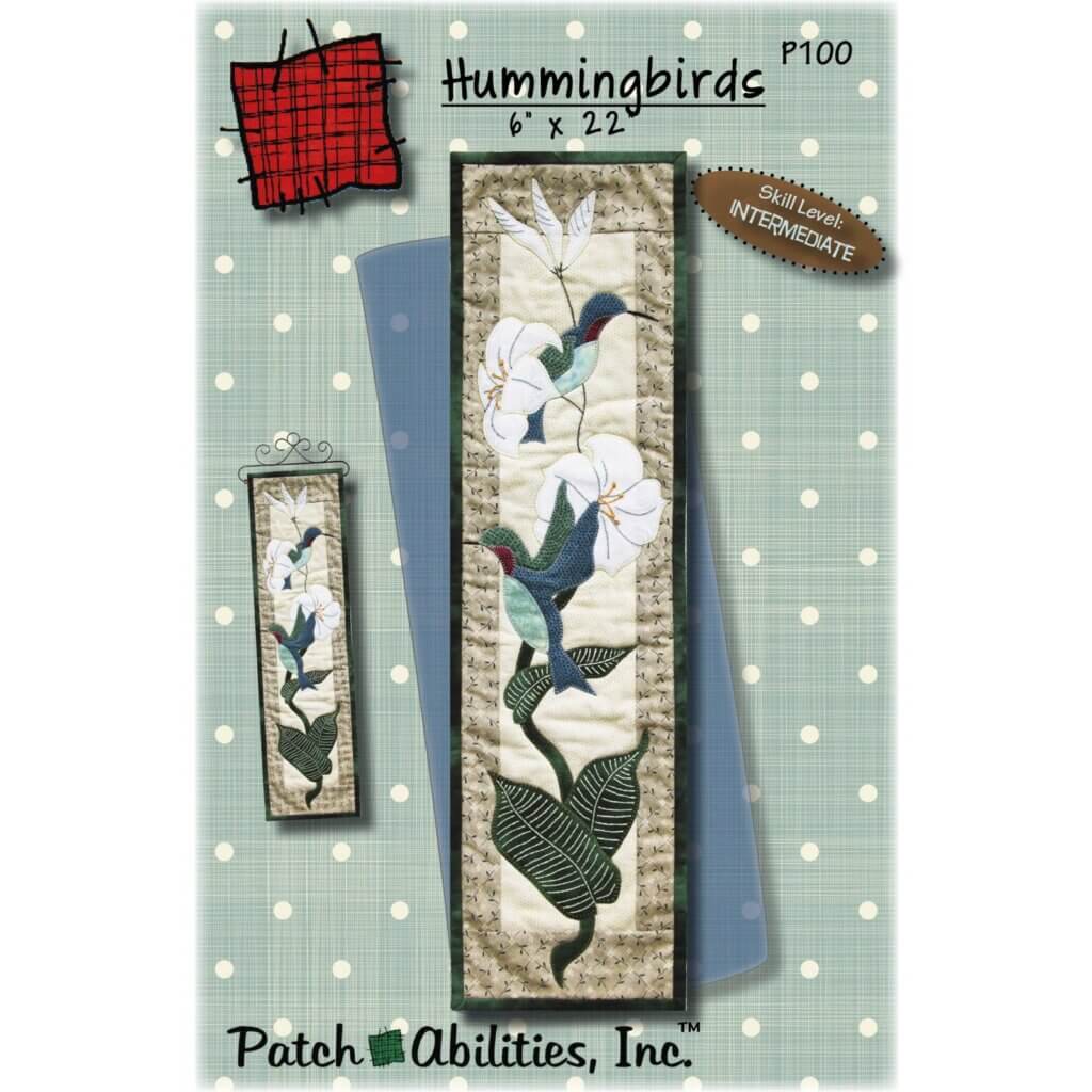 NEW! Patch Abilities Appliqué Wall Hanging Quilt Patterns & Hardware at Nancy Zieman Productions at ShopNZP.com