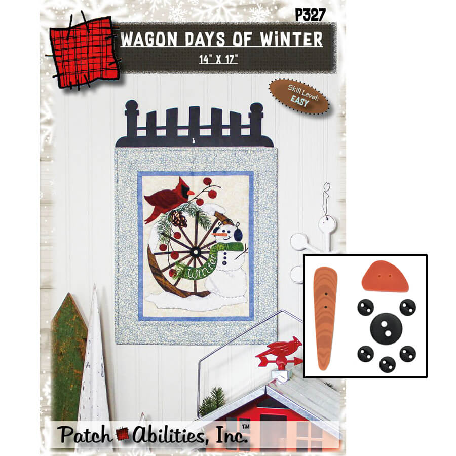 NEW! Patch Abilities Appliqué Wall Hanging Quilt Patterns & Hardware at Nancy Zieman Productions at ShopNZP.com