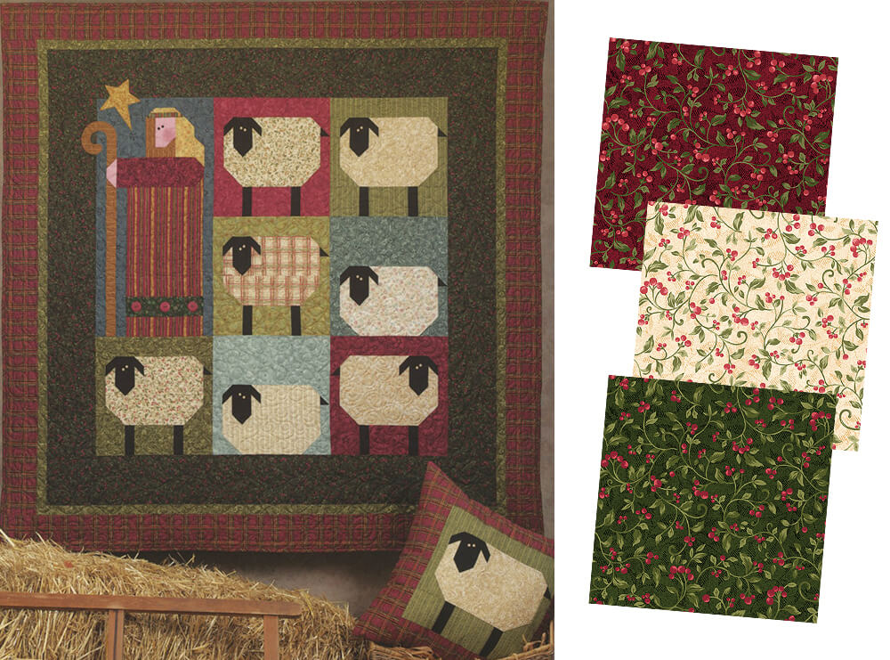 NEW! Star of Wonder, Star of Light Fabric Collection by Nancy Halvorsen at ShopNZP.com Nancy Zieman Productions