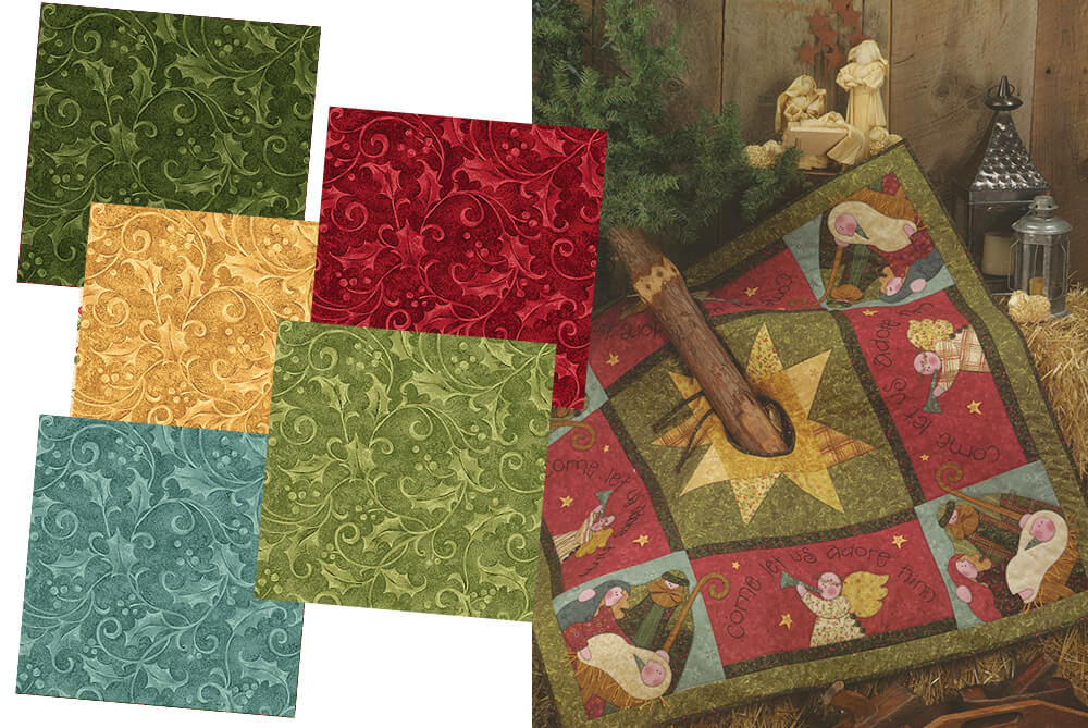NEW! Star of Wonder, Star of Light Fabric Collection by Nancy Halvorsen at Nancy Zieman Productions at ShopNZP.com