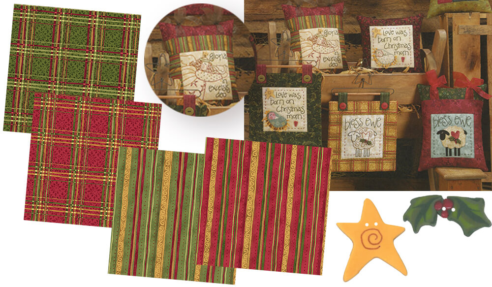 NEW! Star of Wonder, Star of Light Fabric Collection by Nancy Halvorsen at ShopNZP.com Nancy Zieman Productions