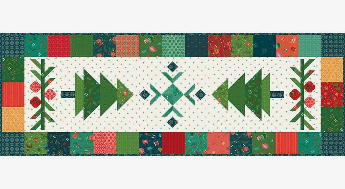 Christmas Eve Boxed Quilt Kit by Sandy Gervais for Riley Blake Designs | store KT-12260