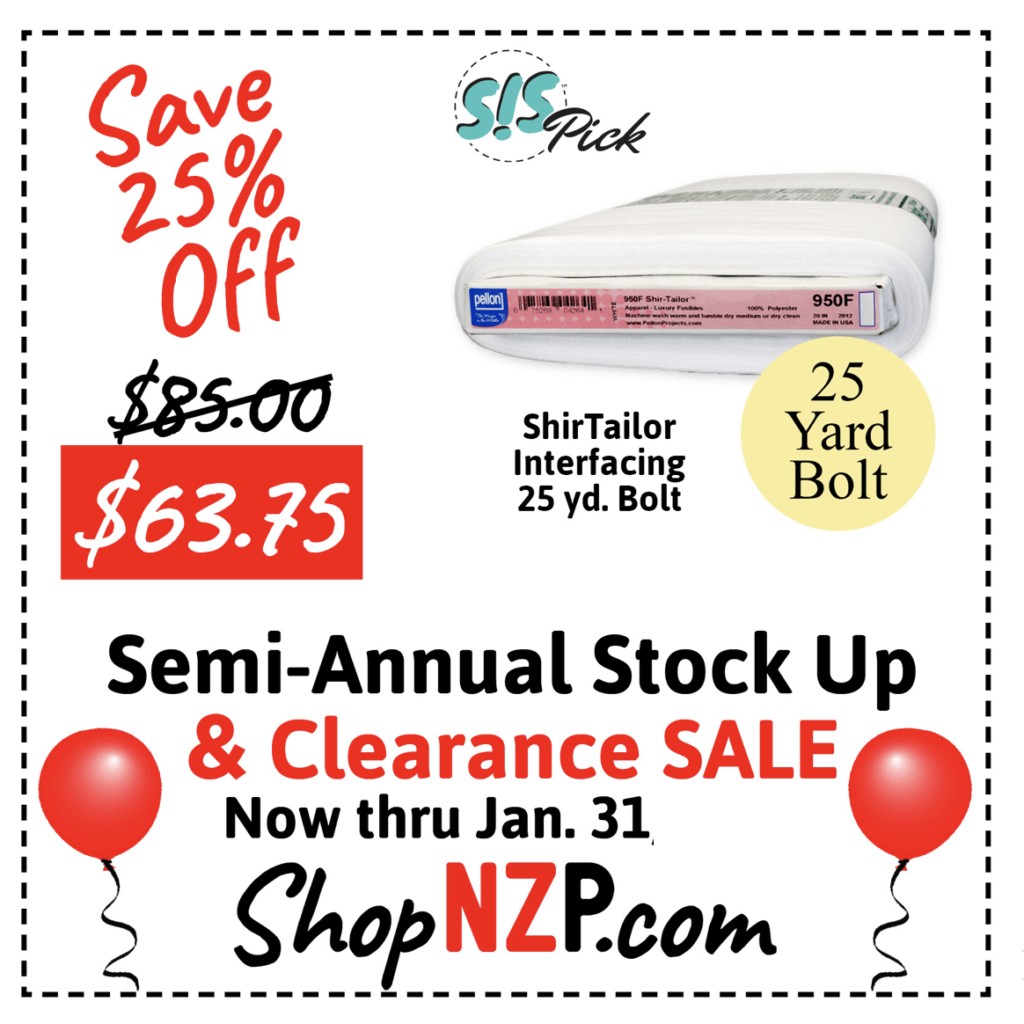 Semi-Annual Clearance and Stock Up Sale January 2025 at Nancy Zieman Productions at ShopNZP.com Semi-Annual Clearance and Stock Up Sale January 2025 at Nancy Zieman Productions at ShopNZP.com