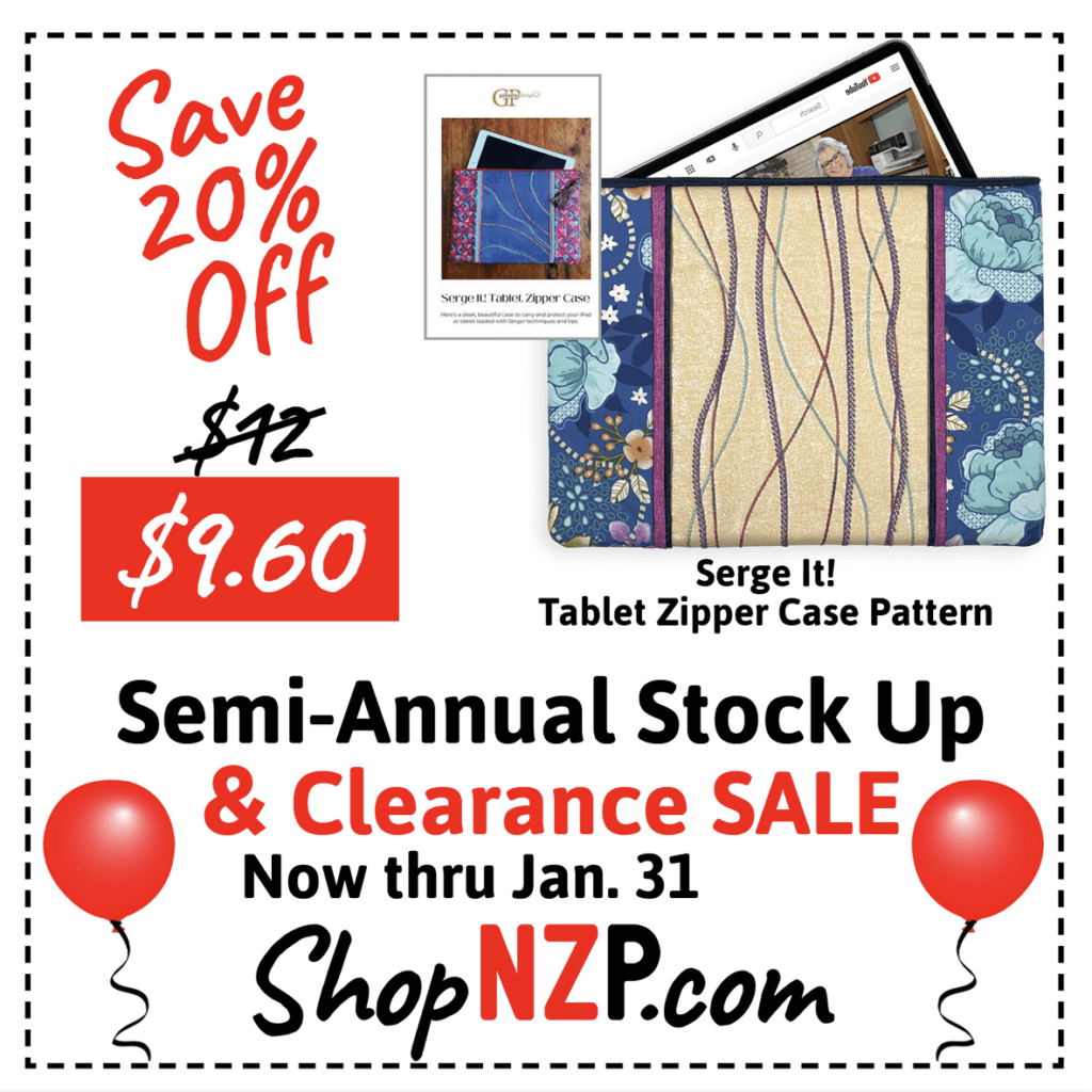 Semi-Annual Clearance and Stock Up Sale January 2025 at Nancy Zieman Productions at ShopNZP.com Semi-Annual Clearance and Stock Up Sale January 2025 at Nancy Zieman Productions at ShopNZP.com