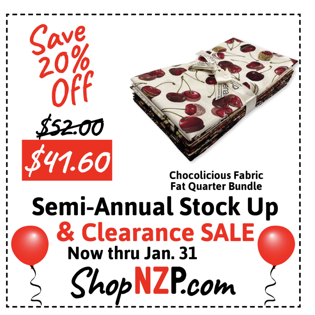 Semi-Annual Clearance and Stock Up Sale January 2025 at Nancy Zieman Productions at ShopNZP.com Semi-Annual Clearance and Stock Up Sale January 2025 at Nancy Zieman Productions at ShopNZP.com