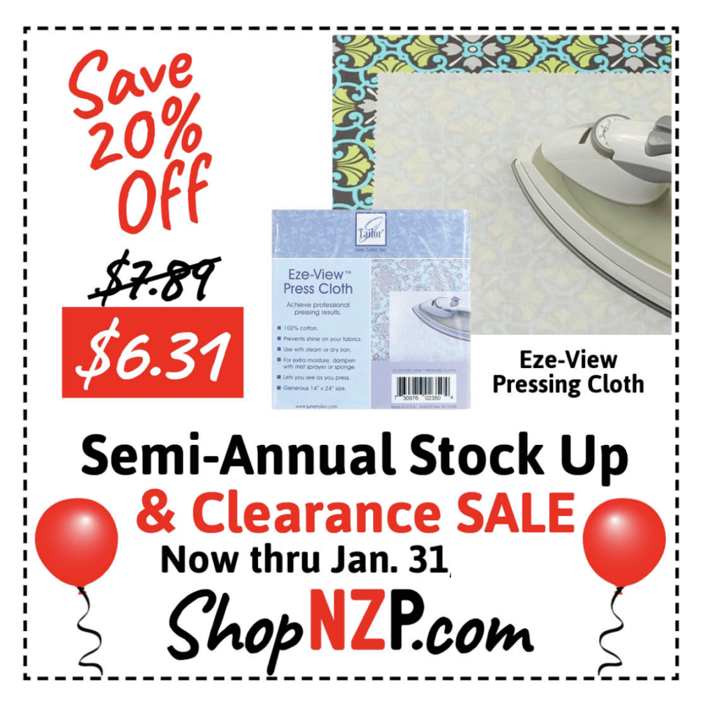 Semi-Annual Clearance and Stock Up Sale January 2025 at Nancy Zieman Productions at ShopNZP.com Semi-Annual Clearance and Stock Up Sale January 2025 at Nancy Zieman Productions at ShopNZP.com
