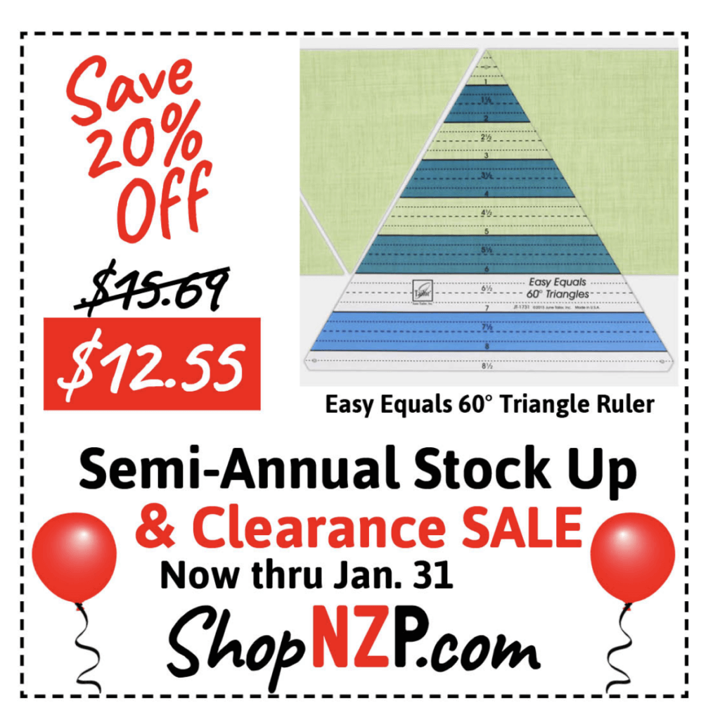 Semi-Annual Clearance and Stock Up Sale January 2025 at Nancy Zieman Productions at ShopNZP.com Semi-Annual Clearance and Stock Up Sale January 2025 at Nancy Zieman Productions at ShopNZP.com