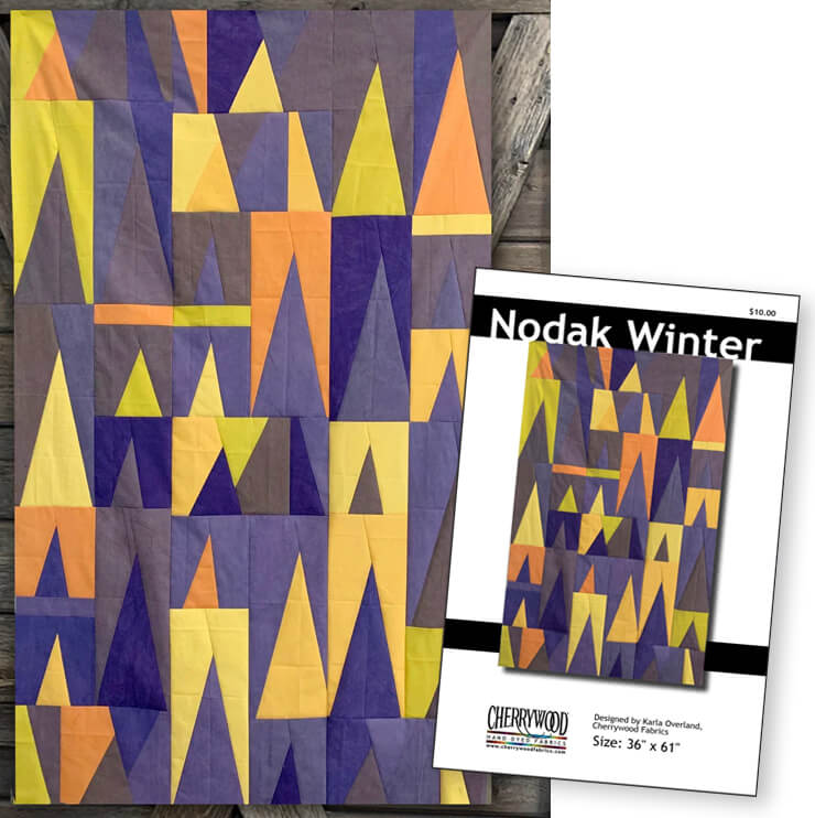 Cherrywood Hand Dyed Fabrics and Kits available from ShopNZP.com from Nancy Zieman Productions