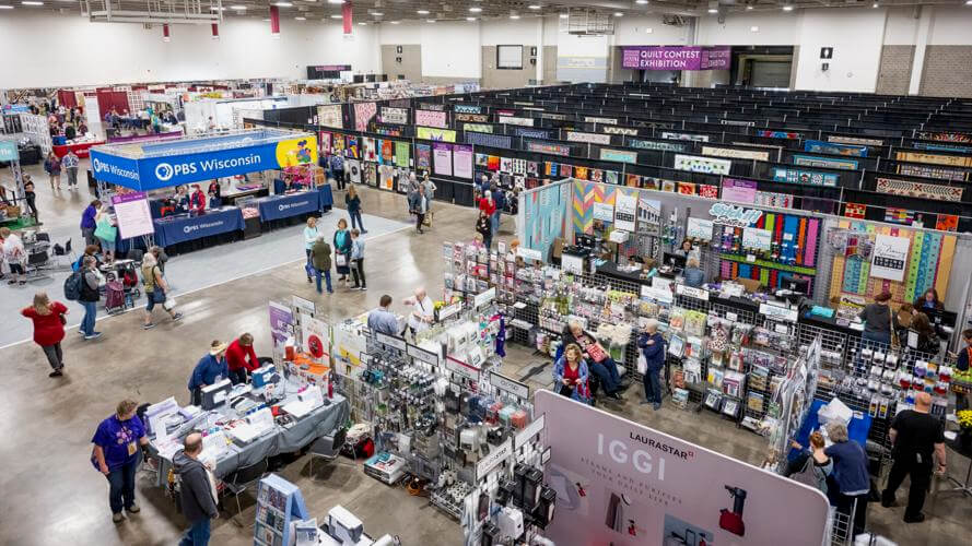 The Great Wisconsin Quilt Show Held Each September in Madison WI