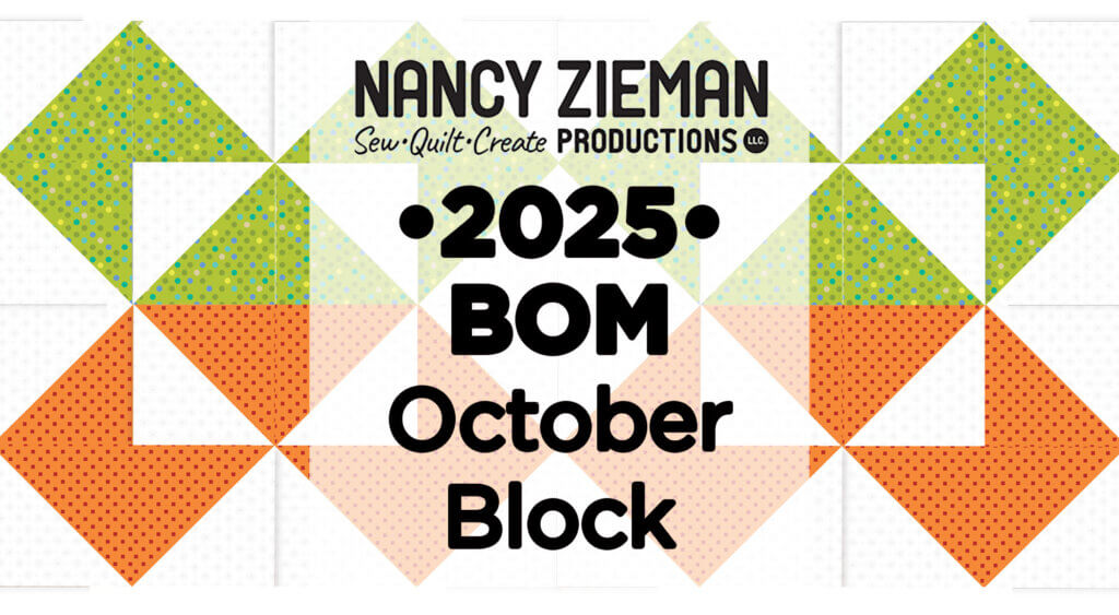 Nancy Zieman The Blog - October 2025 NZP Block of the Month