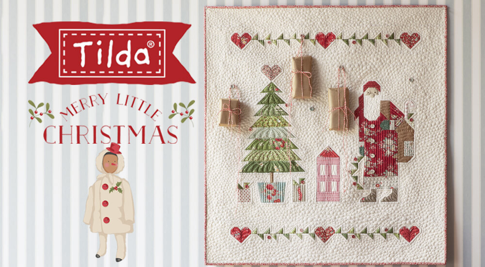 Tilda Merry Little Christmas available at ShopNZP.com from Nancy Zieman Productions