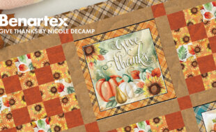 Give Thanks Fabric Collection available at ShopNZP.com from Nancy Zieman Productions 1000 x 550