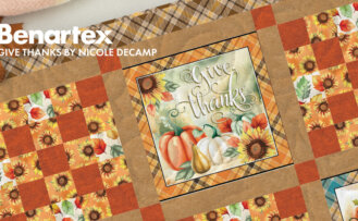 Give Thanks Fabric Collection available at ShopNZP.com from Nancy Zieman Productions 1000 x 550