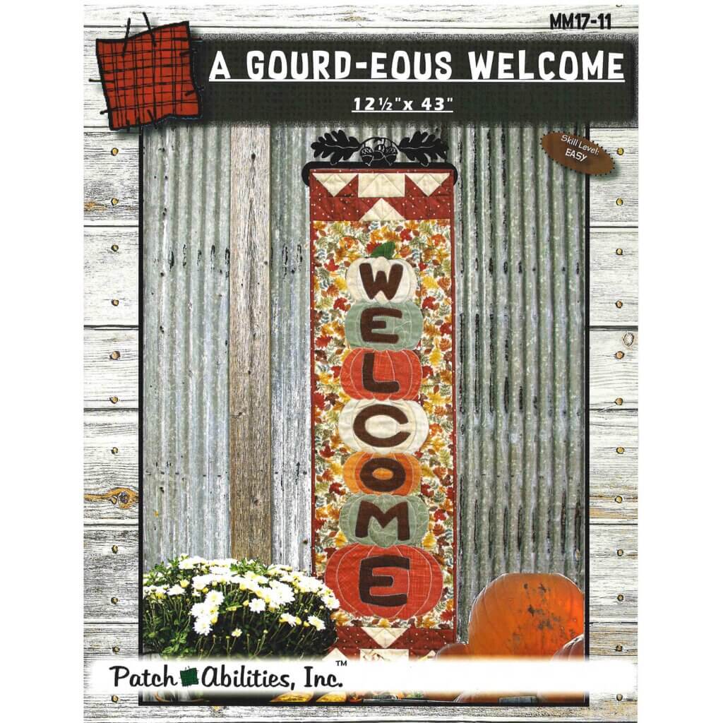 NEW! Patch Abilties A-Door-Ables Monthly Door Banners Pattern Series at the Nancy Zieman Productions Blog!