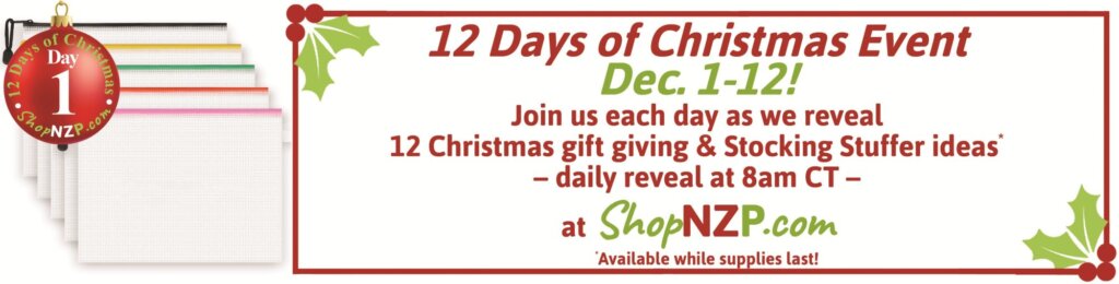 ShopNZP 12 Days of Christmas Celebration Dec. 1 12 2025 Day 1 Banner