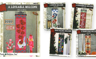 A Door Ables Mystery Door Banners Patterns available at ShopNZP.com from Nancy Zieman Productions 04