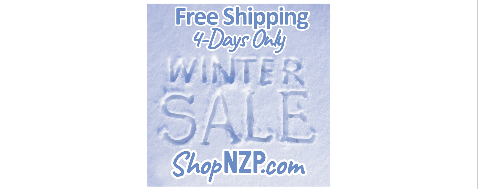 FREE! Shipping Weekend! 4-Days Only, Jan 29-Feb 1, 2026 at Nancy Zieman Prod at ShopNZP.com! FREE! Standard US Shipping on all orders this weekend at ShopNZP.com