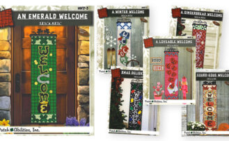 A Door Ables Mystery Door Banners Patterns available at ShopNZP.com from Nancy Zieman Productions 06