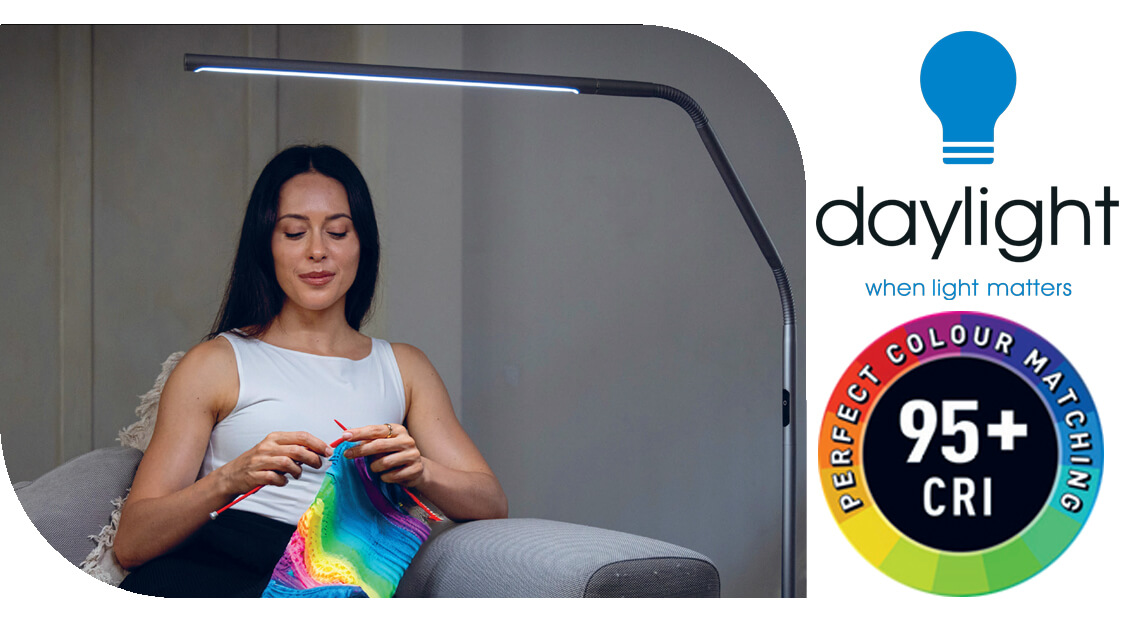 Daylight Sewing Room Lighting options available at ShopNZP.com from Nancy Zieman Productions